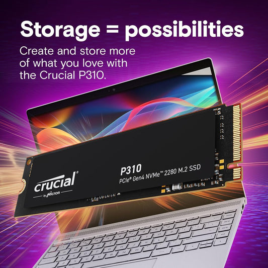 SSD P310 3D NAND 500GB SSD M.2 NVMe CRUCIAL