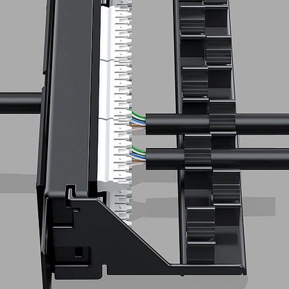 Unitek Network Patch Panel CAT6 UTP 24-Port T003A