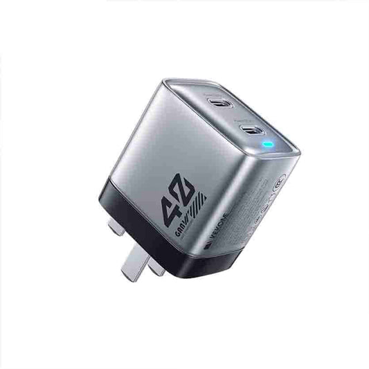 WP-U2 FAST CHARGER 40W ADVANCED GAN USB-C UK MECHA TARNISH WK